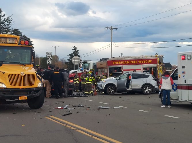 School bus involved in Sheridan accident News, Sports, Jobs